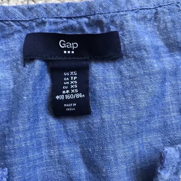 🔥GAP blue top - Picture 5 of 6